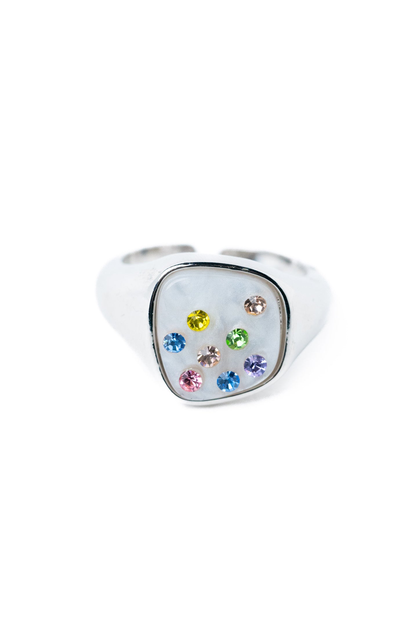 Positive Vibes Ring - Silver