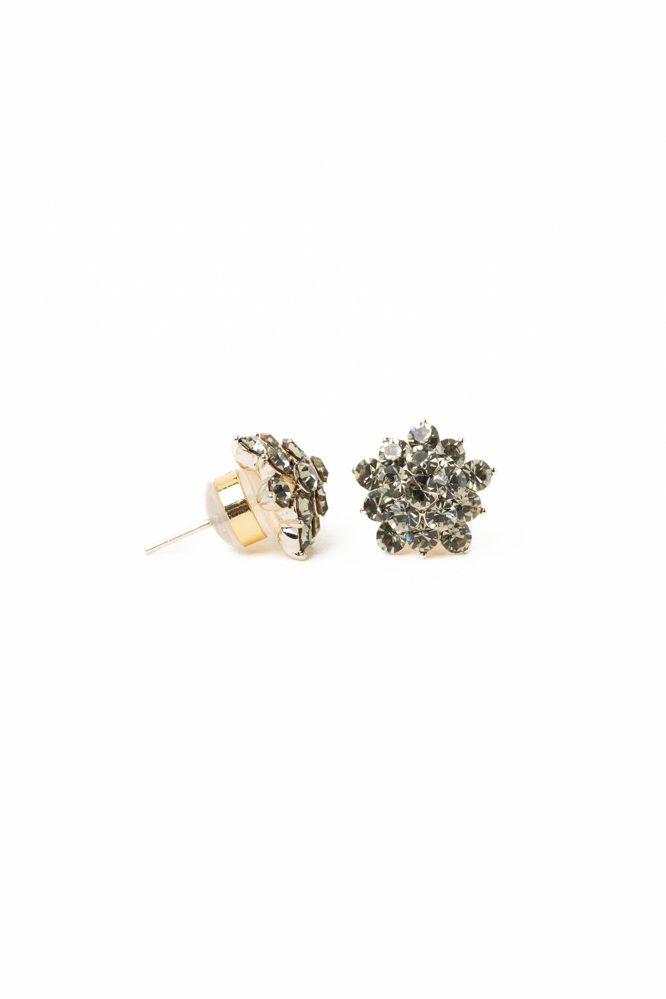 Bloom Belle Earrings - Linen Smokey