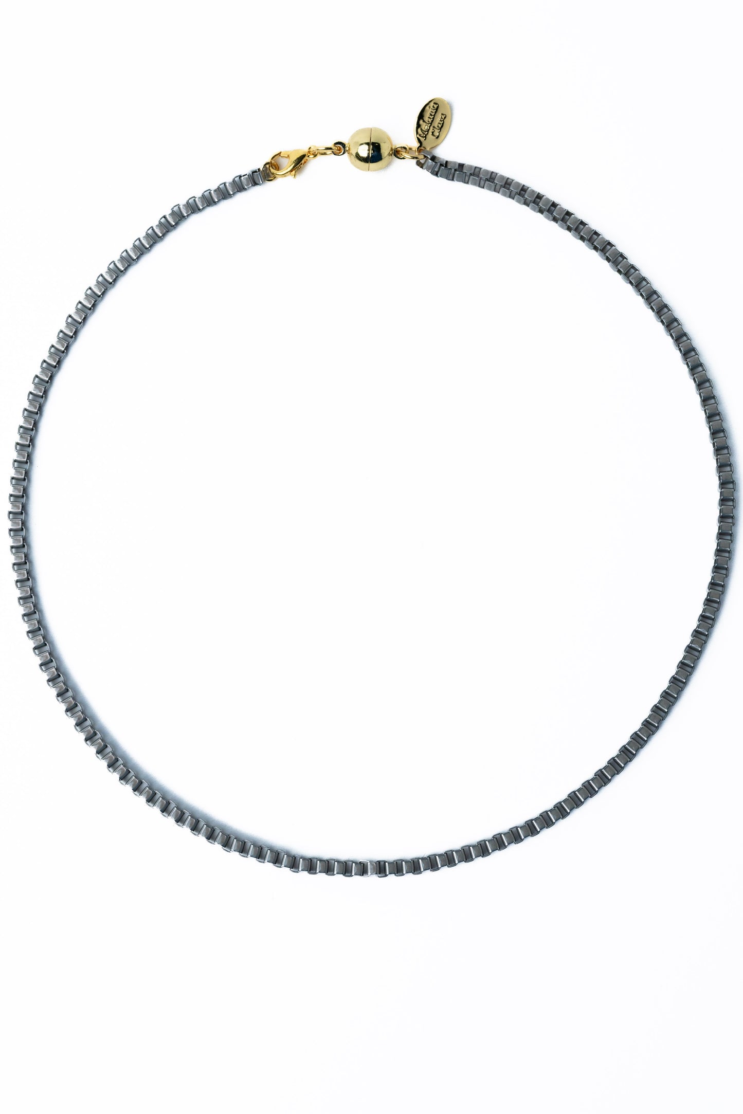 Freestyle Necklace - Liquid Metallic Moonstone