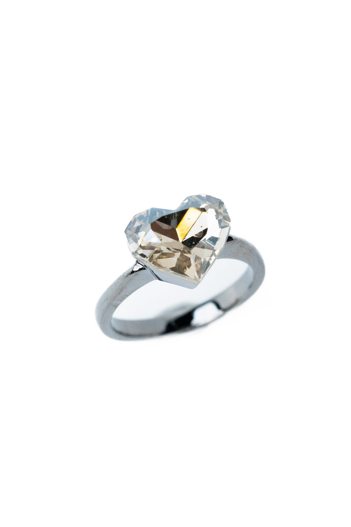 Kat Love Ring - Gunmetal Fall