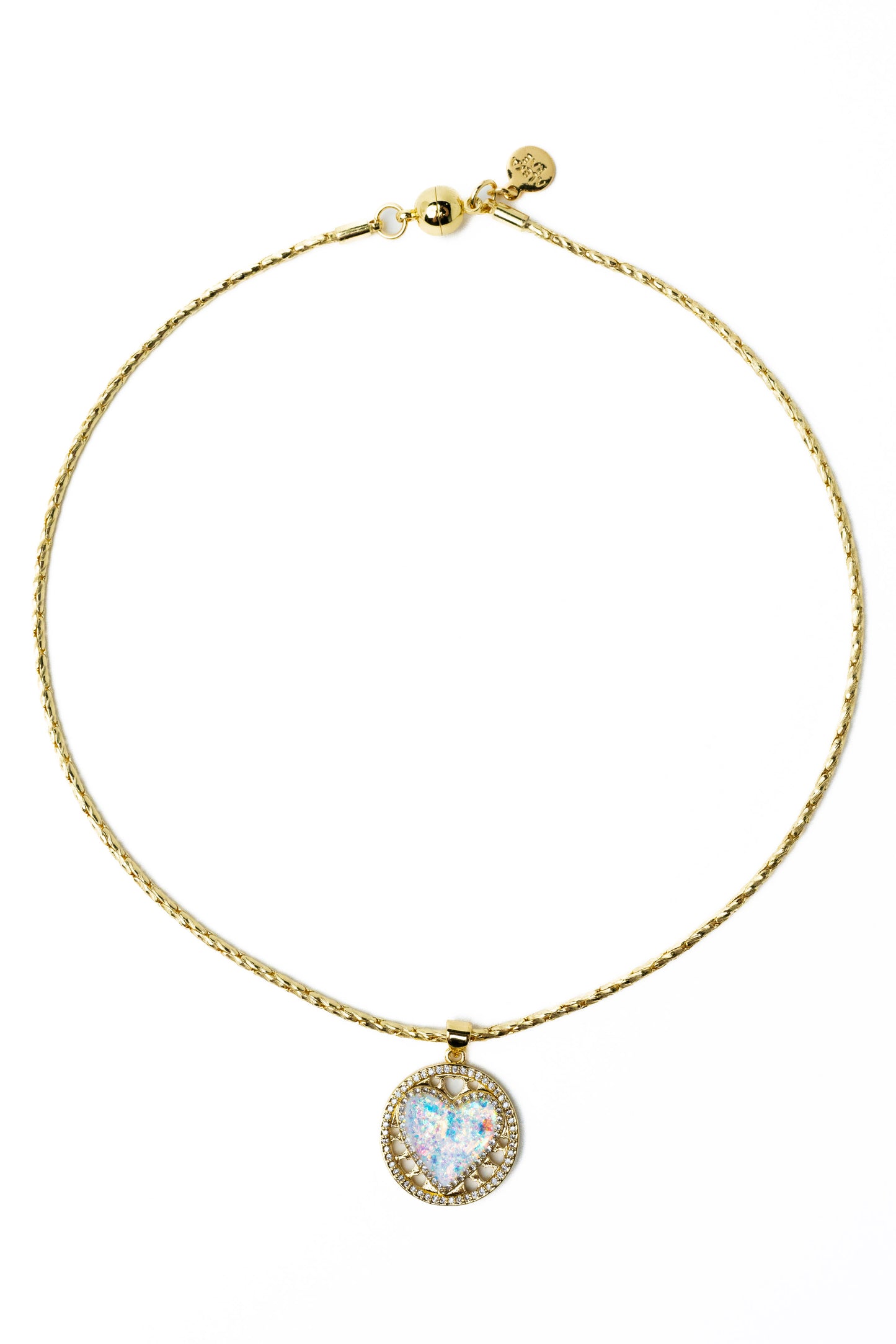 Heart Of Light Necklace - Gold