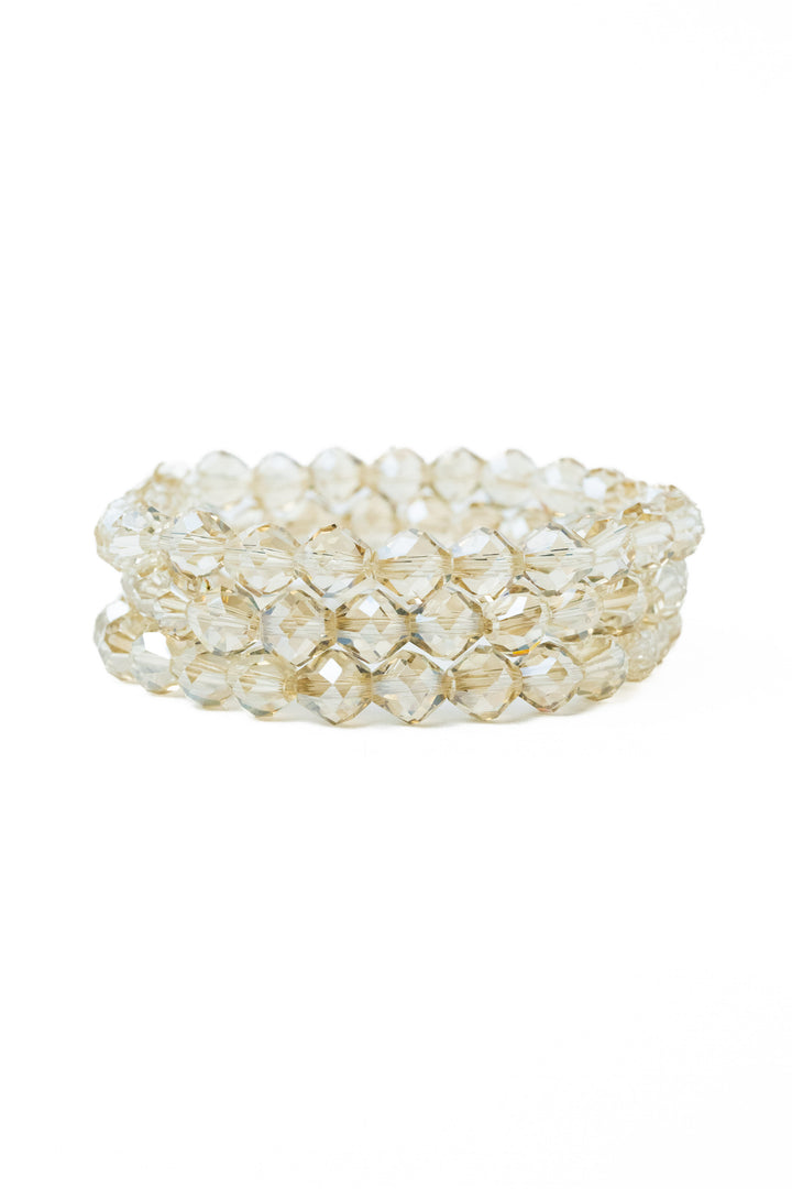 Miles Away Bracelet Set - Champagne