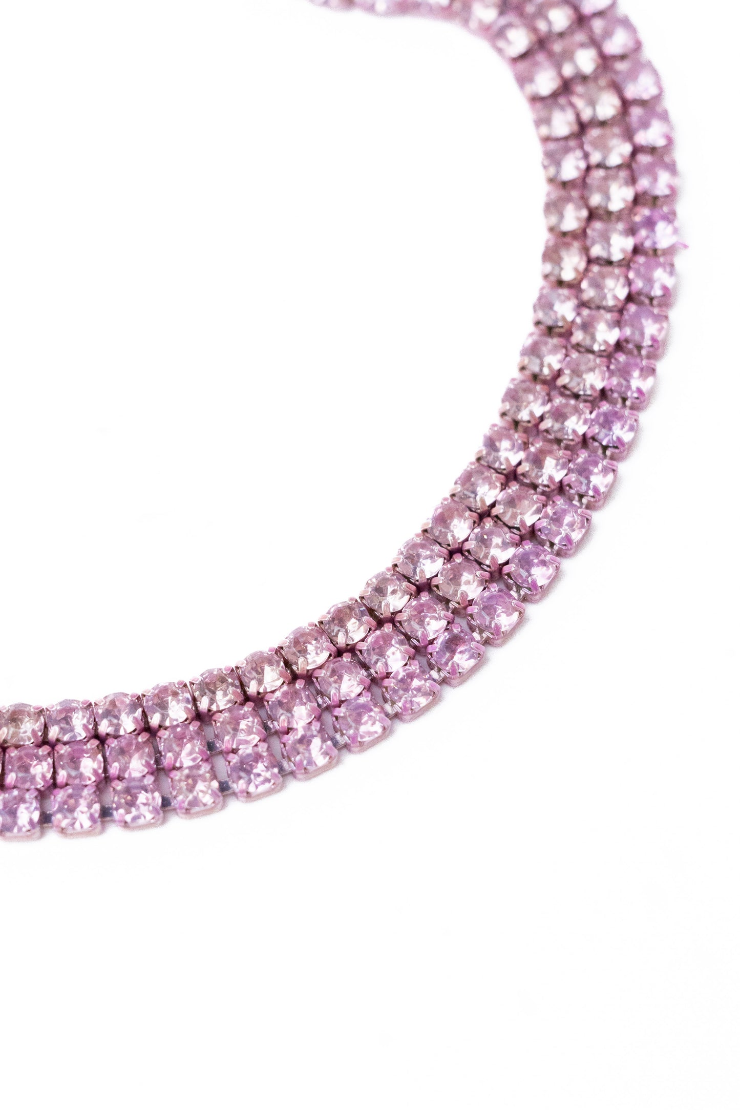 Stitches Bracelet - Metallic Cashmere Rose