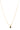 Comet Song Necklace - Gold Black