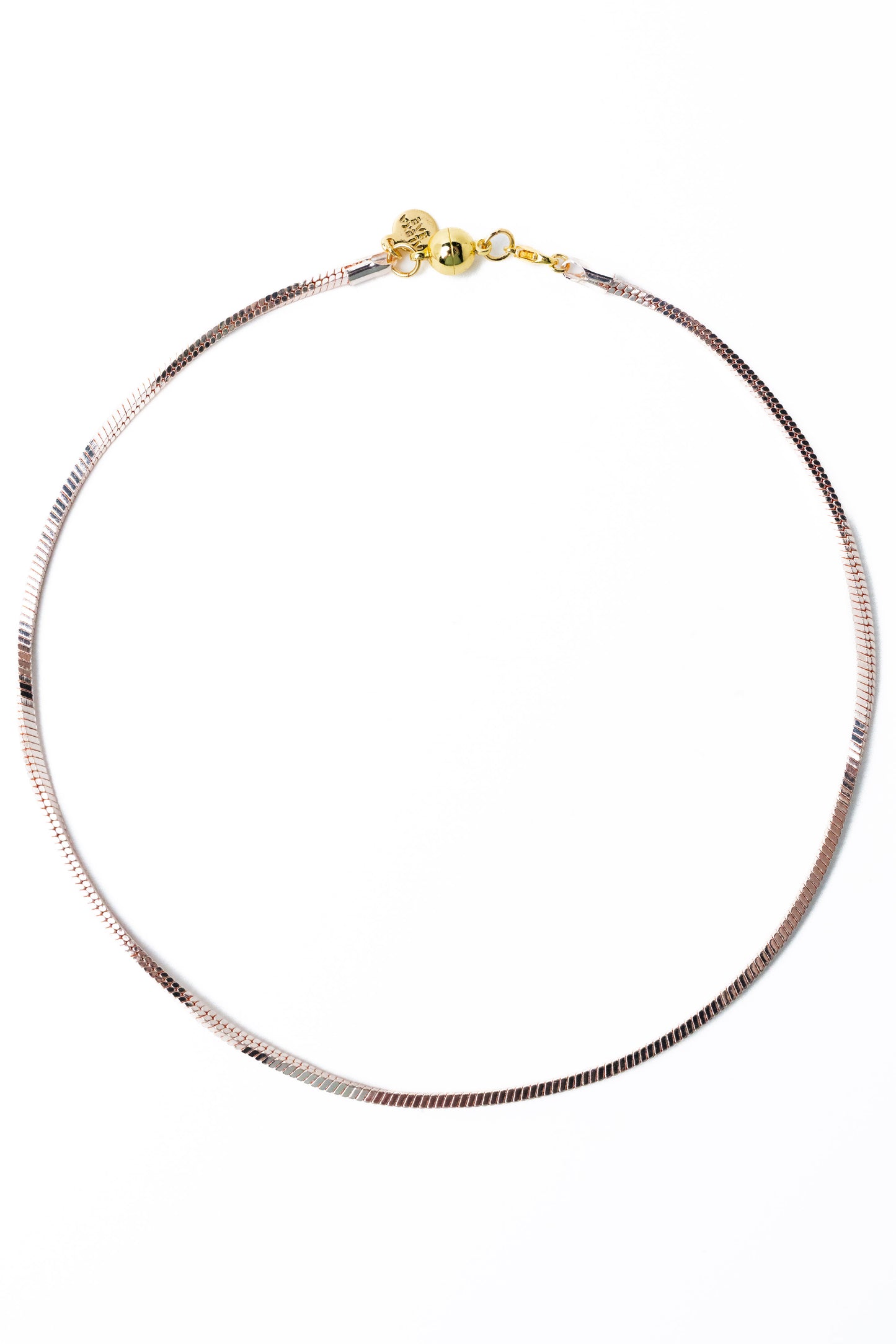 Mini Portia Necklace - Metallic Coconut