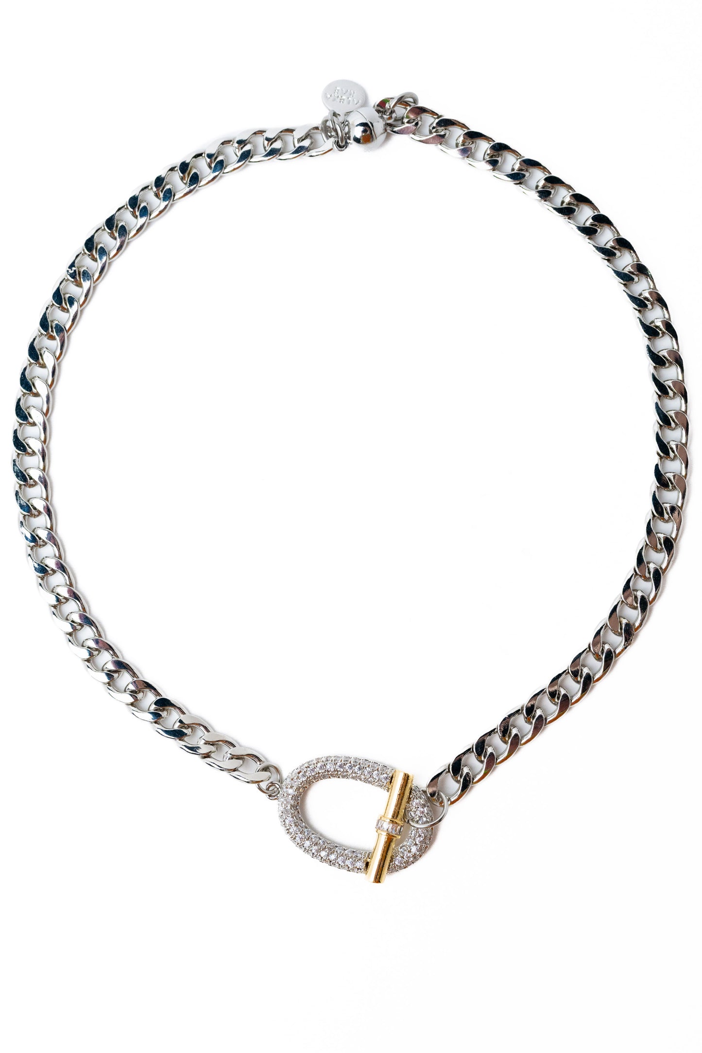 Ginevra Necklace - Silver