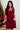 Rory Ribbed Jumper Dress - Burgundy