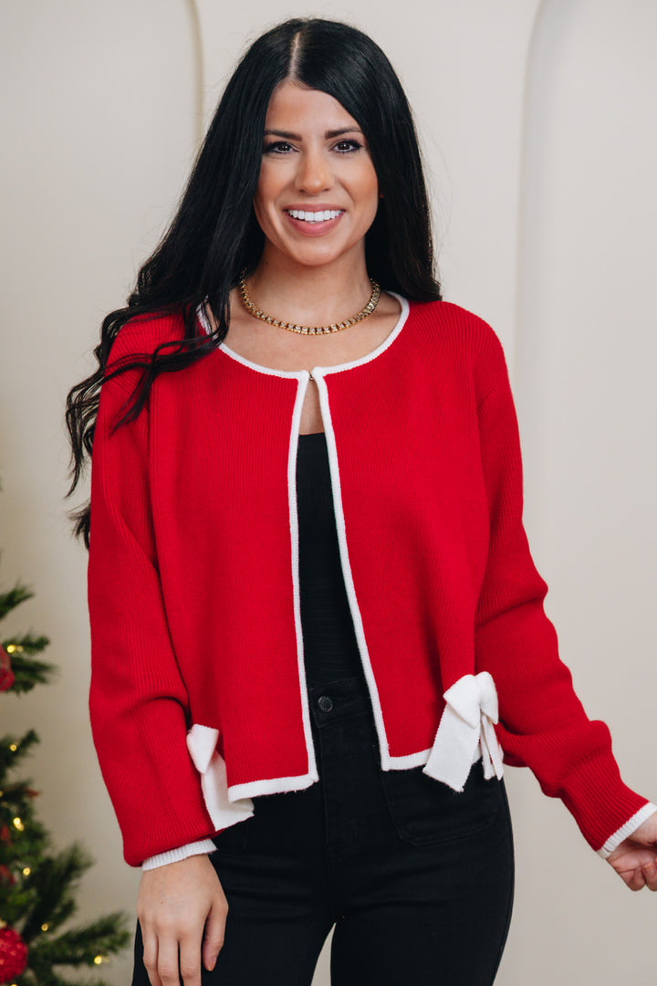 Sweet Talker Bow Cardigan