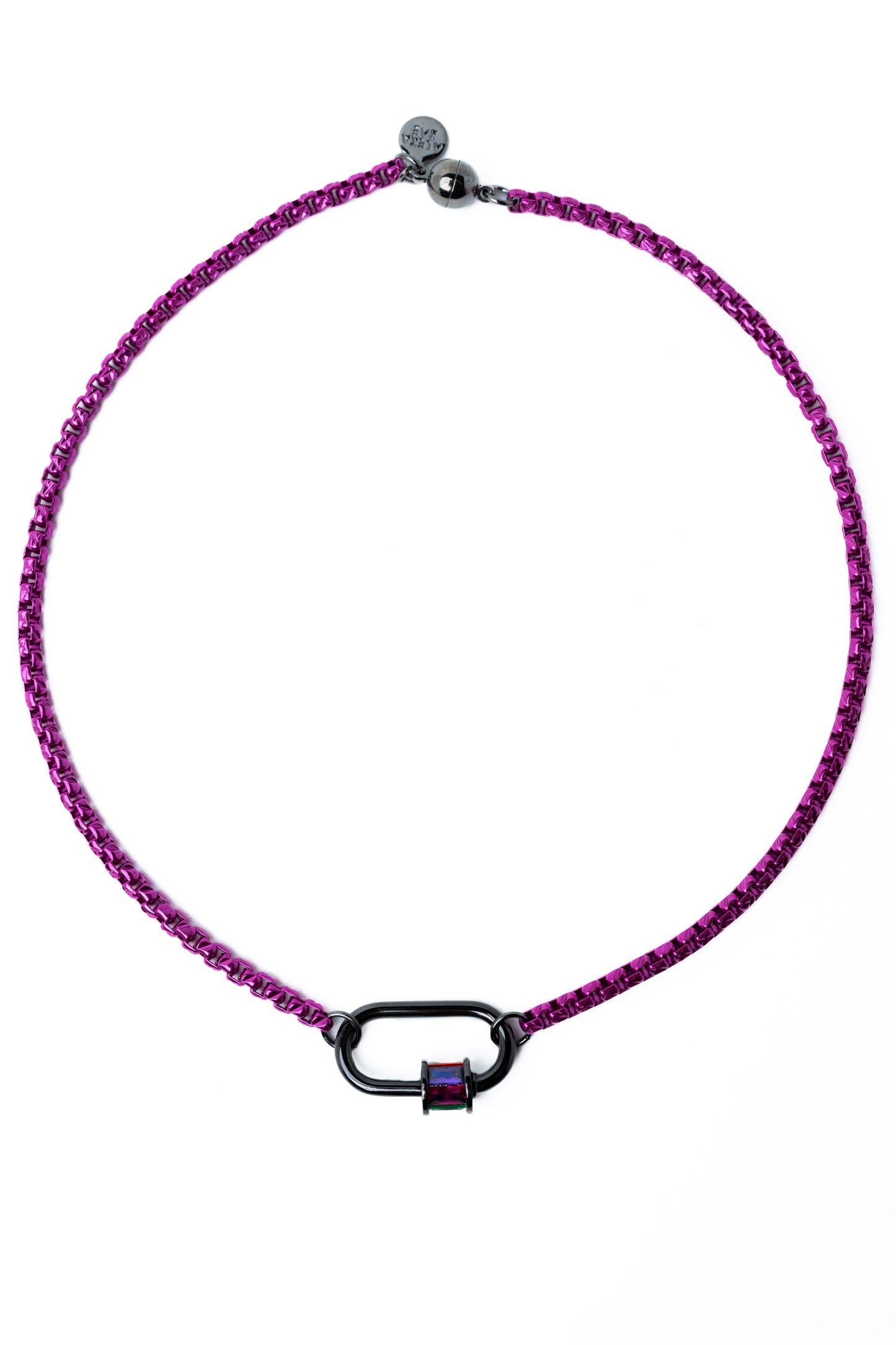 Cynthia Necklace - Metallic Wildflower