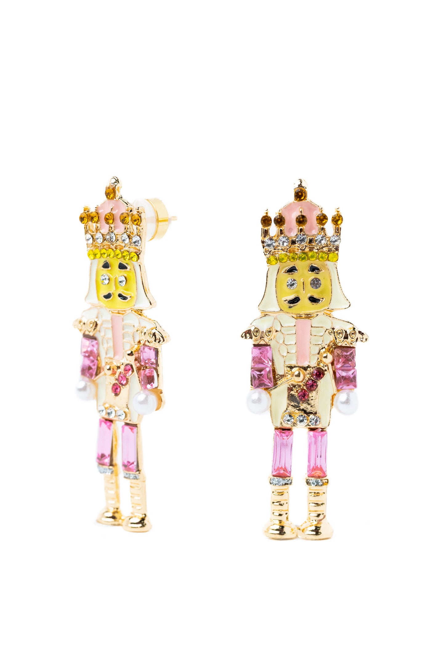 Nutcracker Story Earrings - Gold