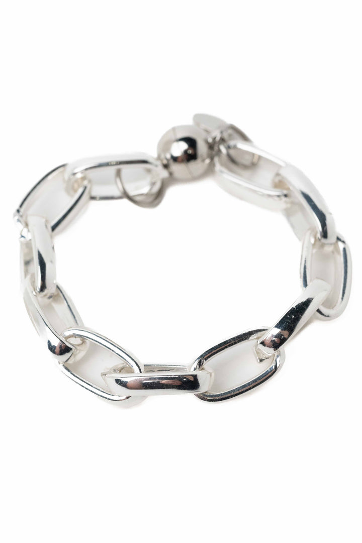 Hartford Bracelet Small - Liquid Metallic Pearl White