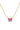 Spring Wings Necklace - Gold Sunset