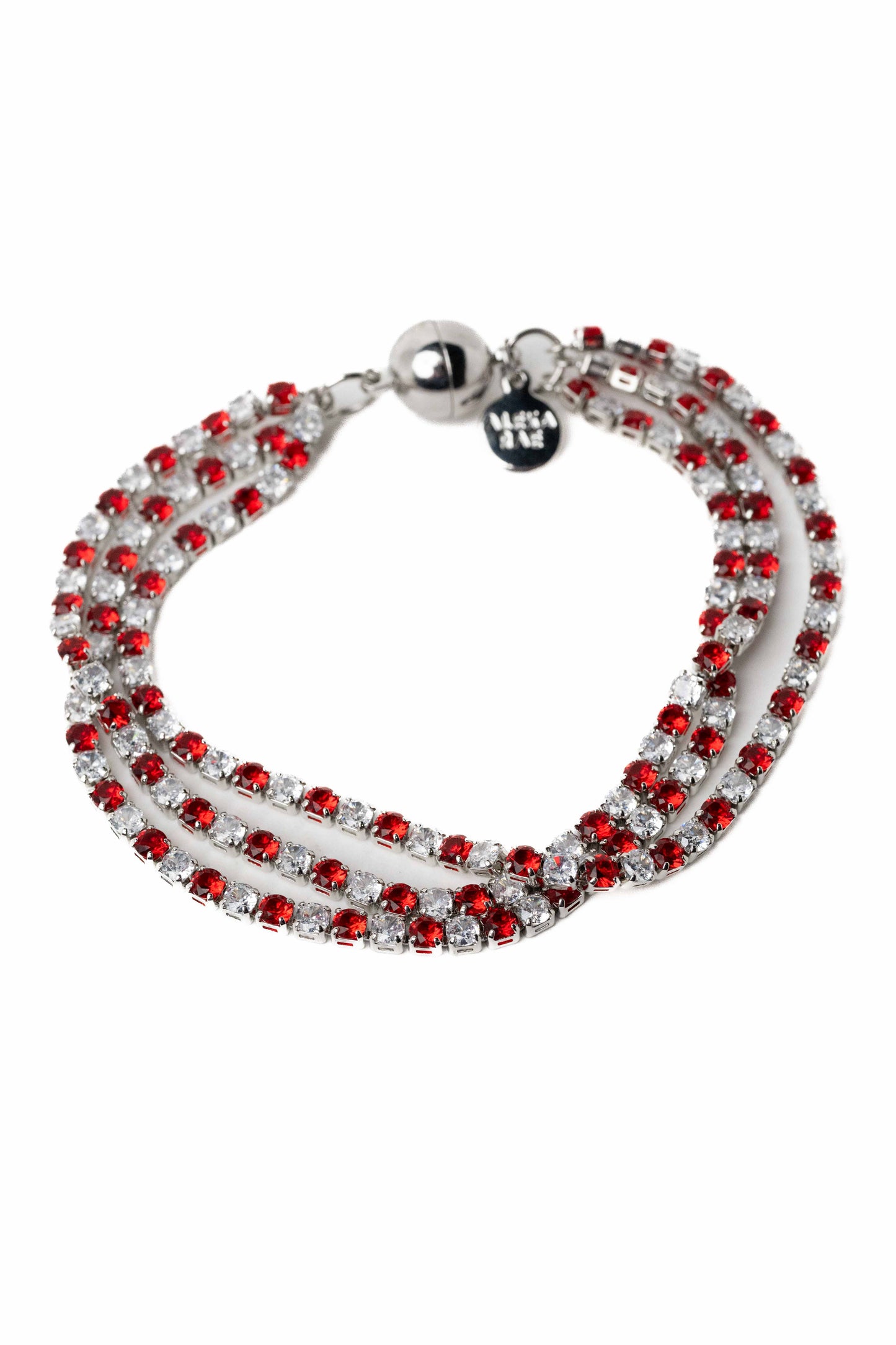 Snowspell Bracelet - Ruby