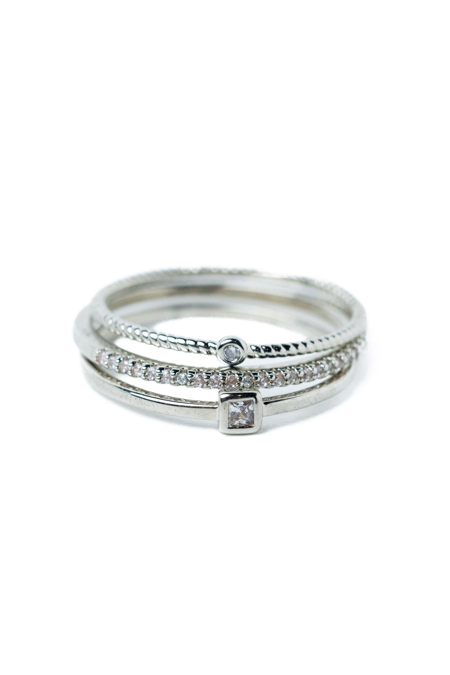 Triple Treat Ring - Silver