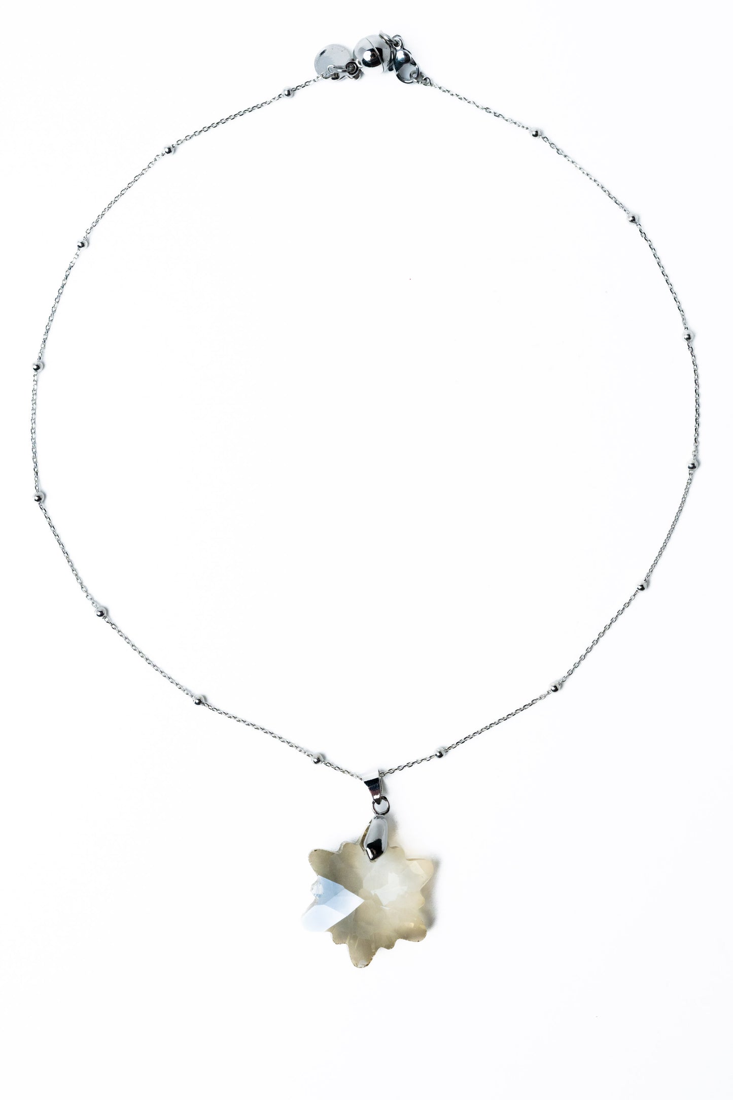 Winter Sparkle Necklace - Champagne Kiss