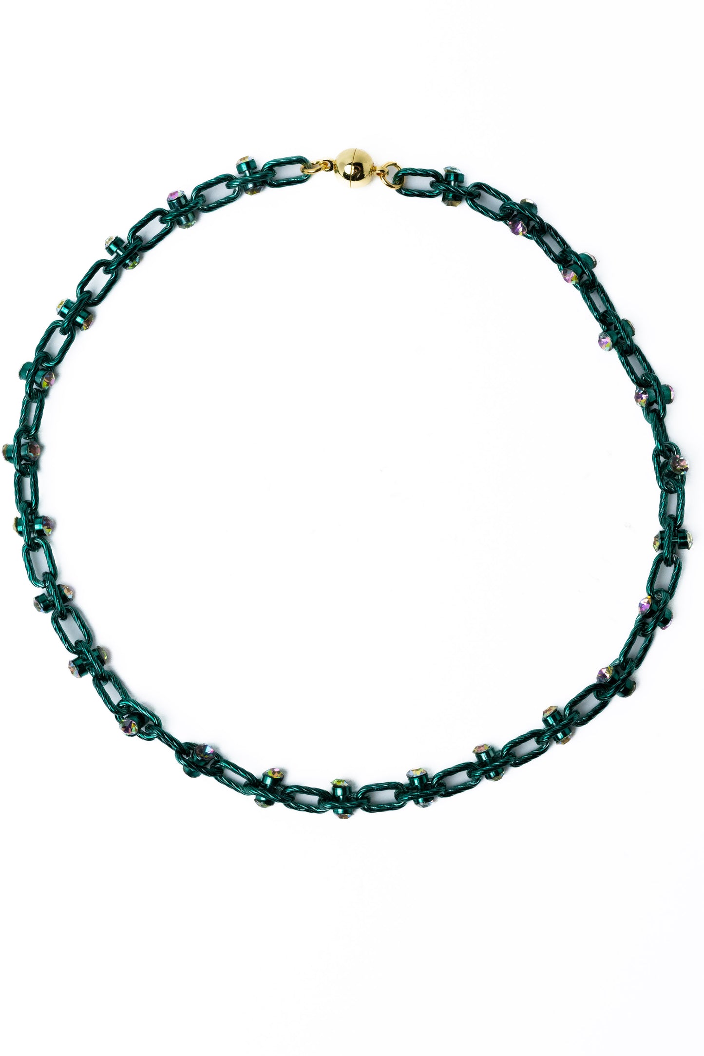 Paris Necklace - Metallic Enchanted Forest