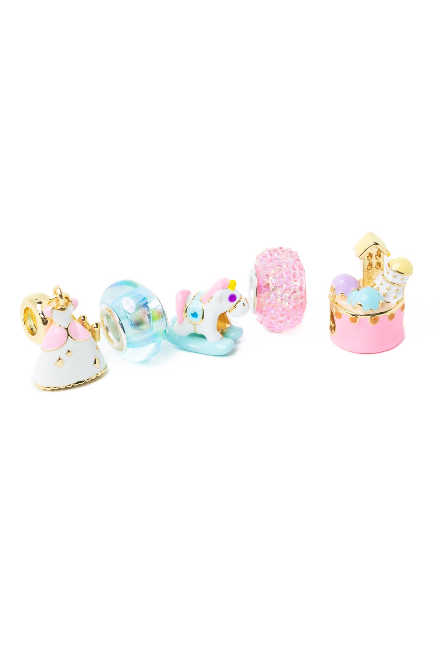 Magic Castle Kids Charm - Gold Pastel Multi