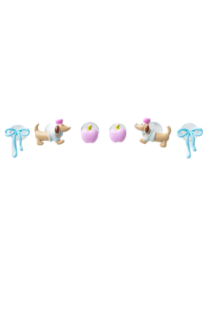 Wiggles Earring Set - Pastel Multi