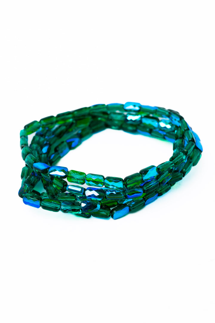 One More Try Bracelet Set - Royal Spark