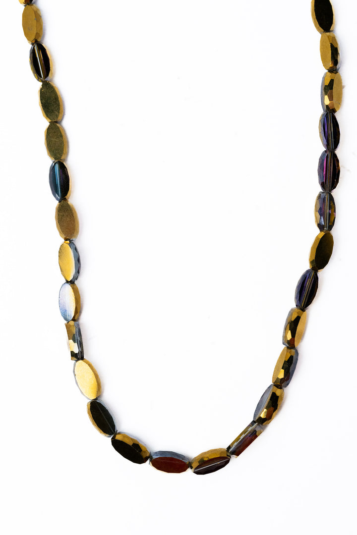 Chiara Necklace - Bronze Orchid