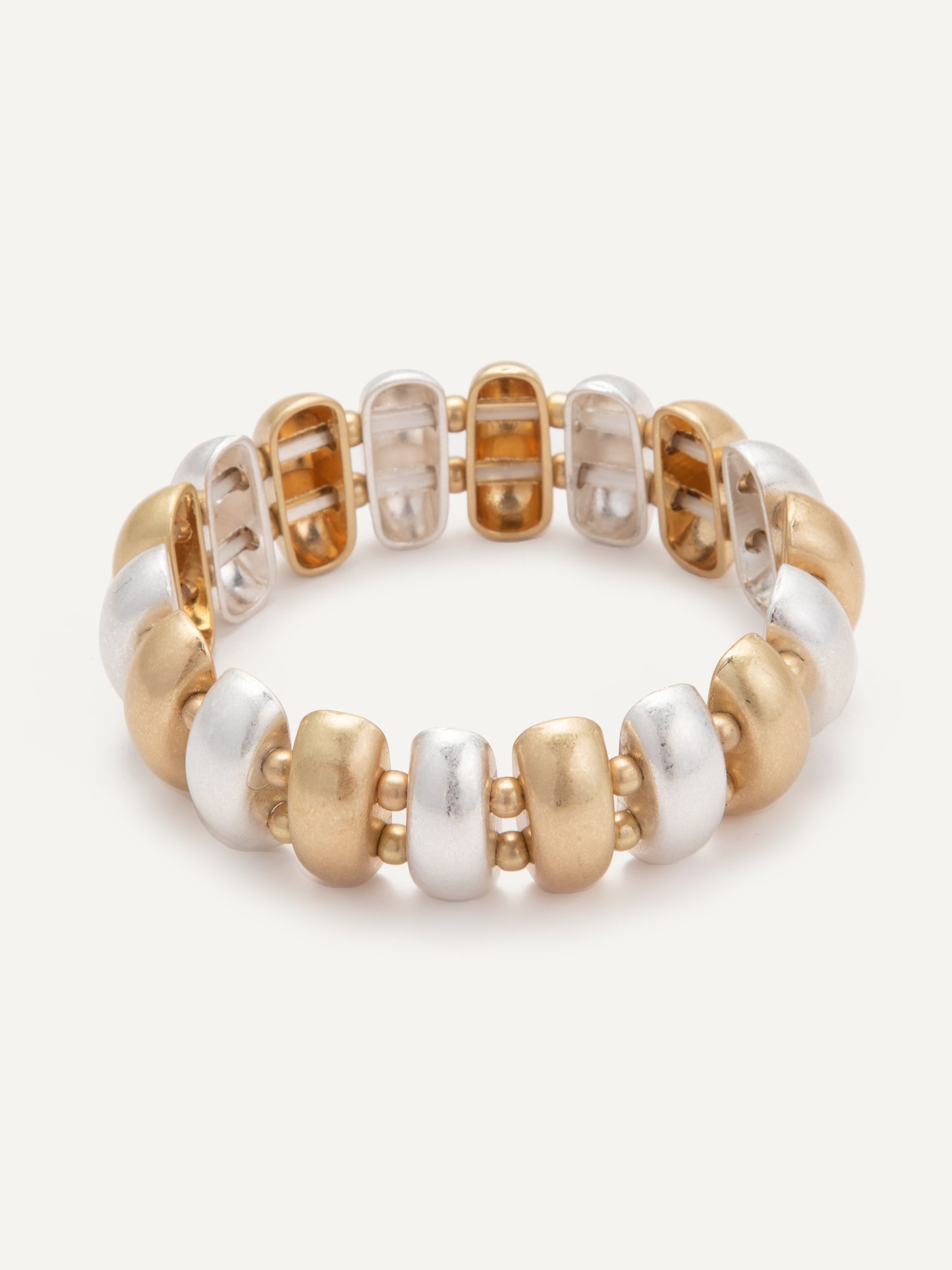 Desert Dream Bracelet - Gold Pearl White