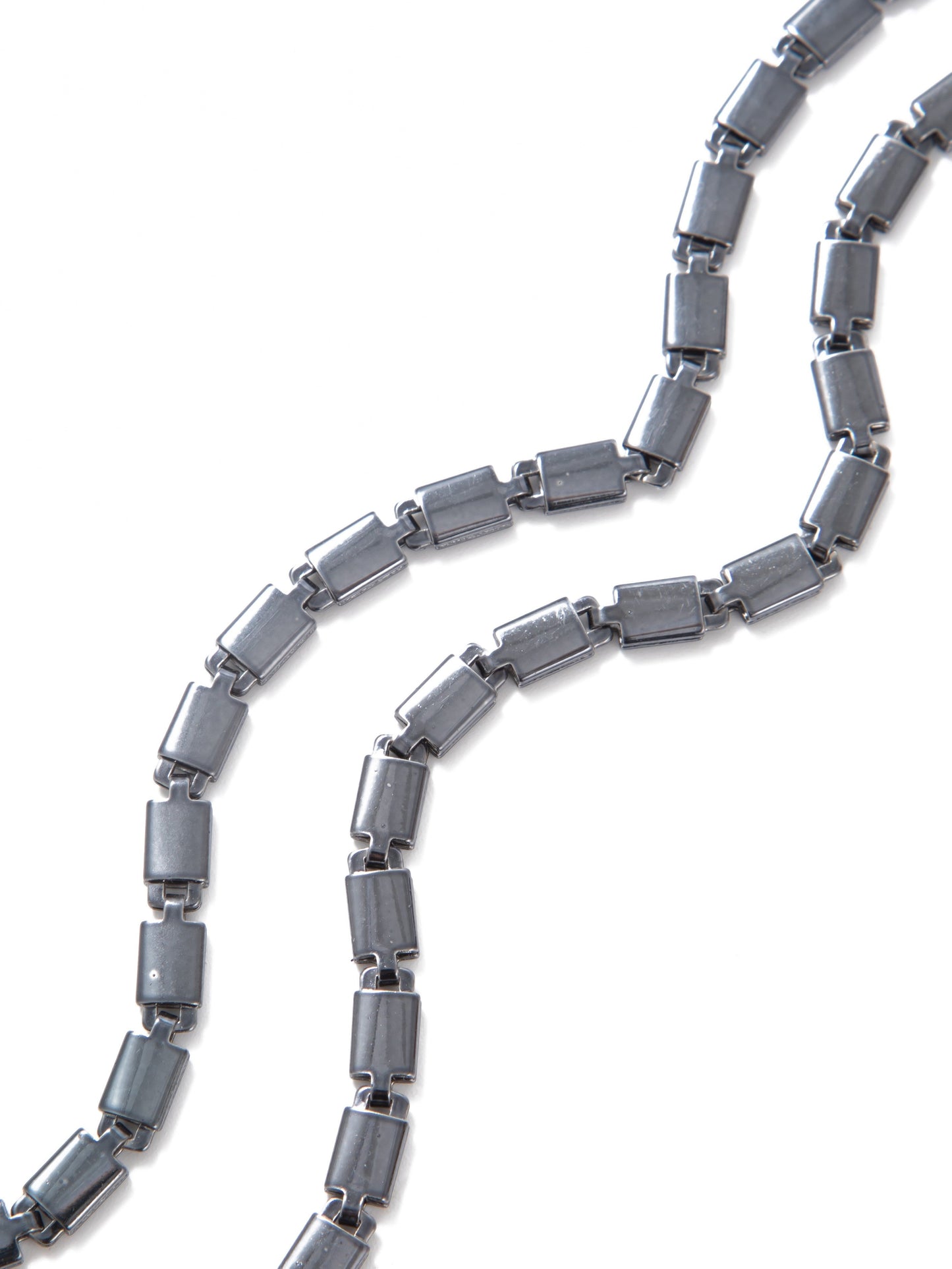 Across The Lines Necklace - Liquid Metallic Twilight