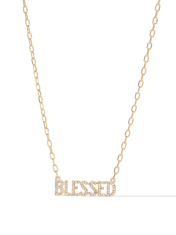 Forever In My Heart Blessed Necklace