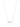 Forever In My Heart Faith Necklace - Liquid Metallic Pearl White