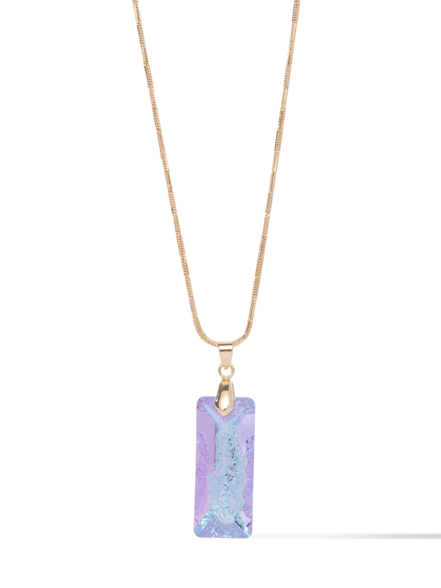 Frostline Necklace - Lilac
