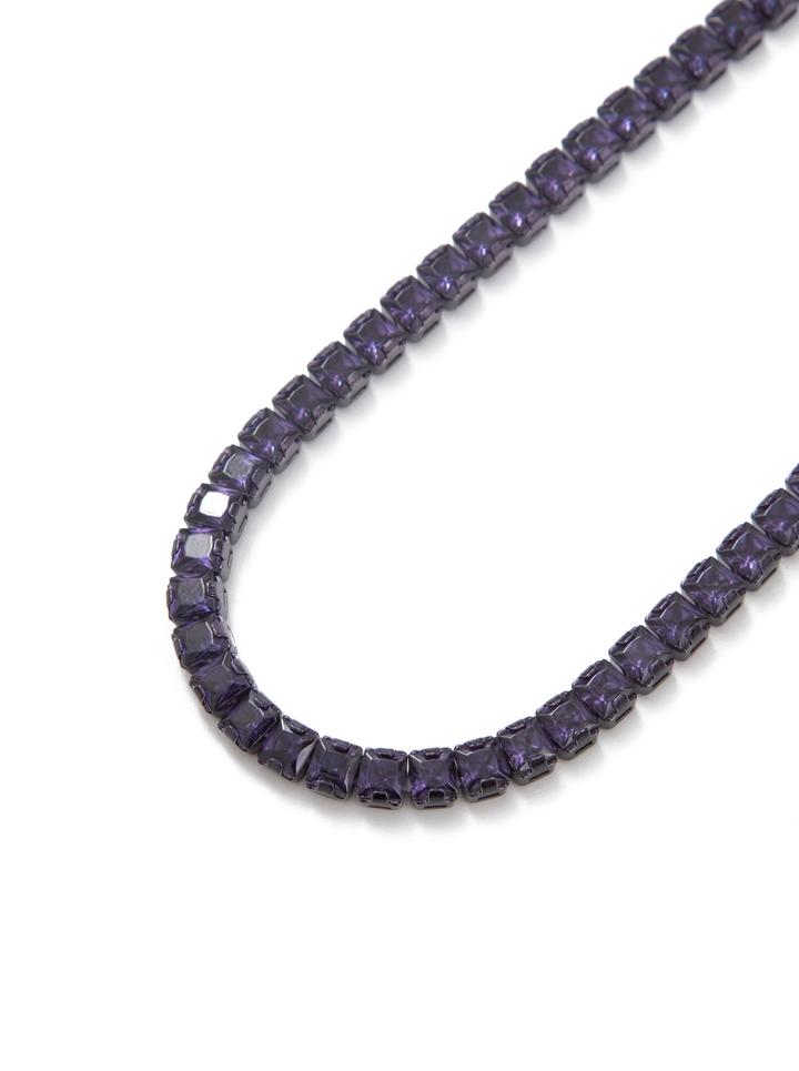 Walk This Way Necklace - Liquid Metallic Royal Crown