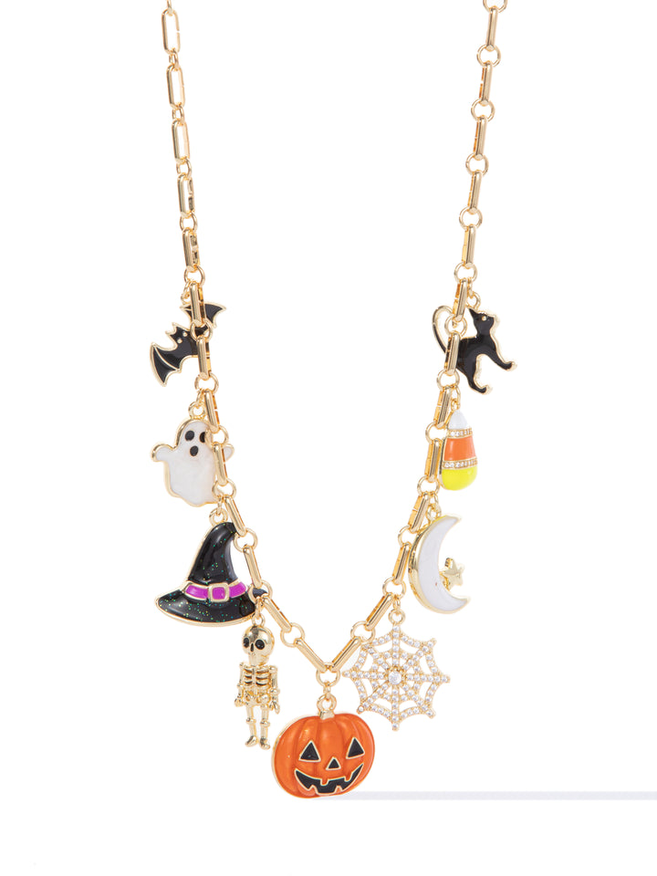 Halloween Tales Charm Necklace