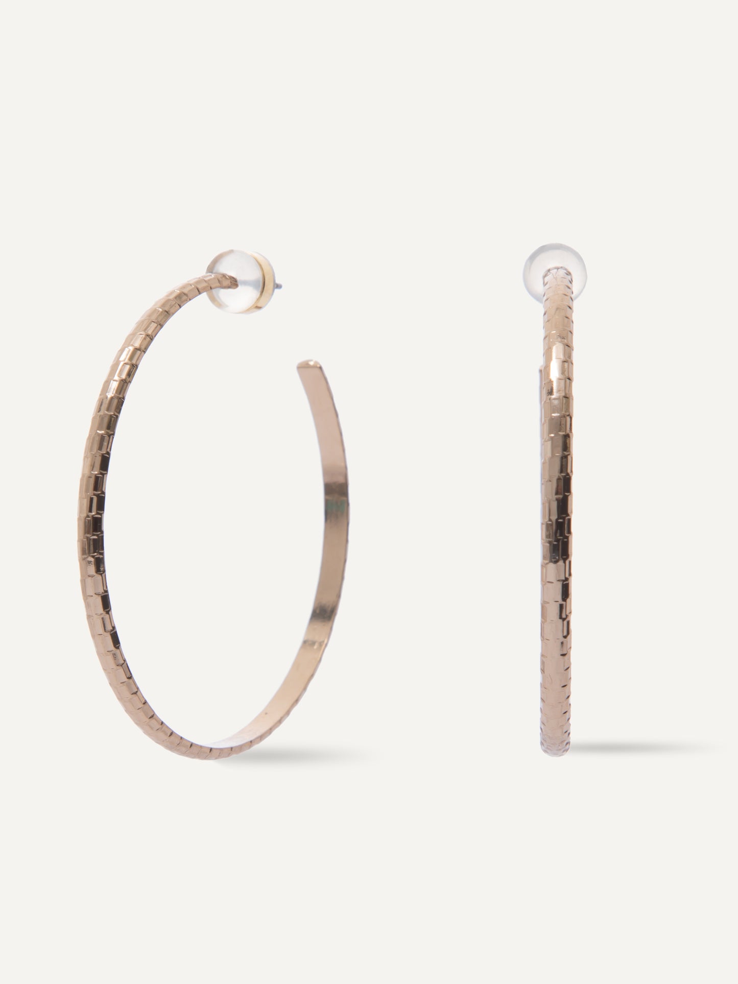 Happy Earrings - Liquid Metallic Platinum