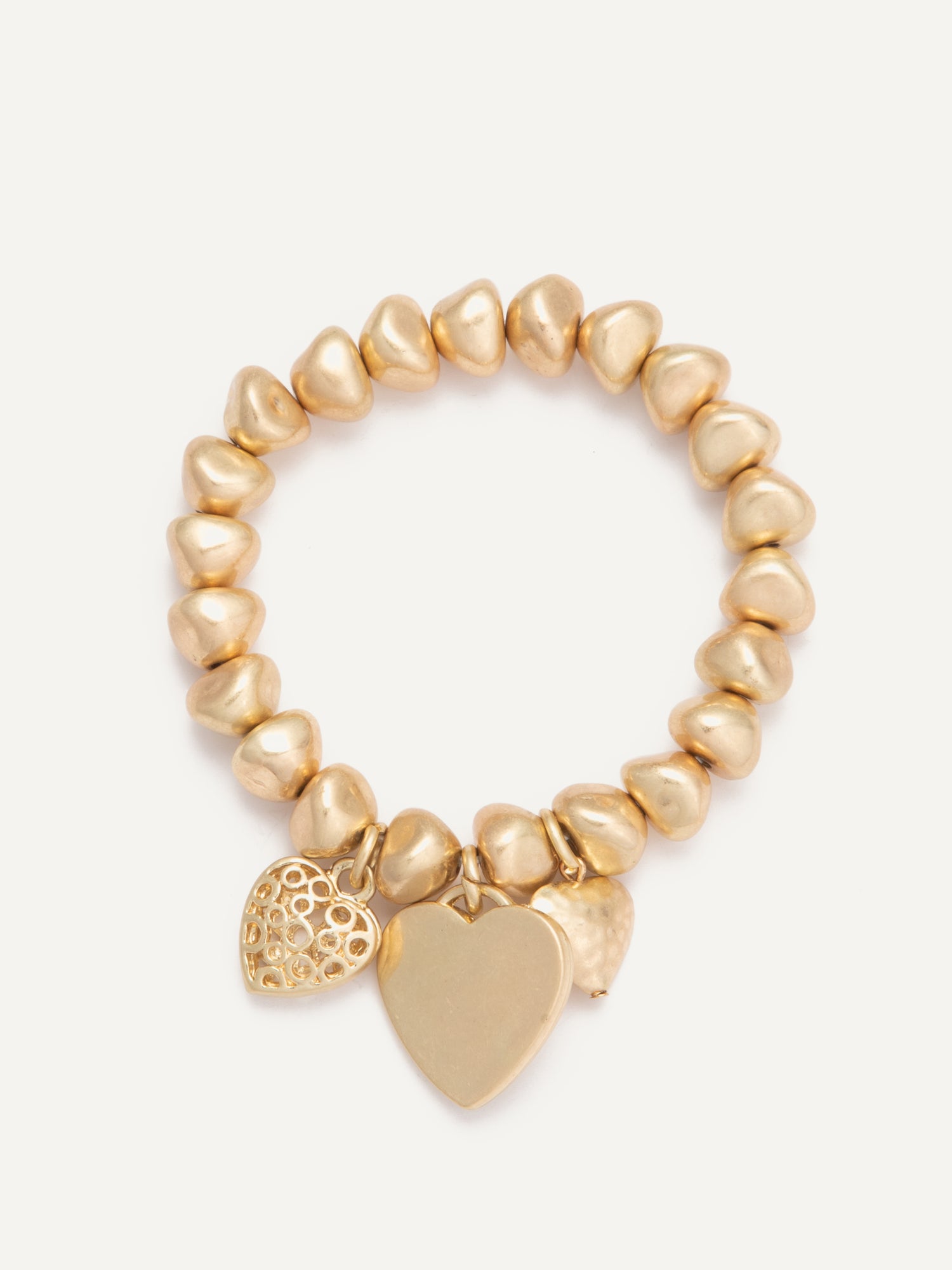 Heart Strings Bracelet - Gold