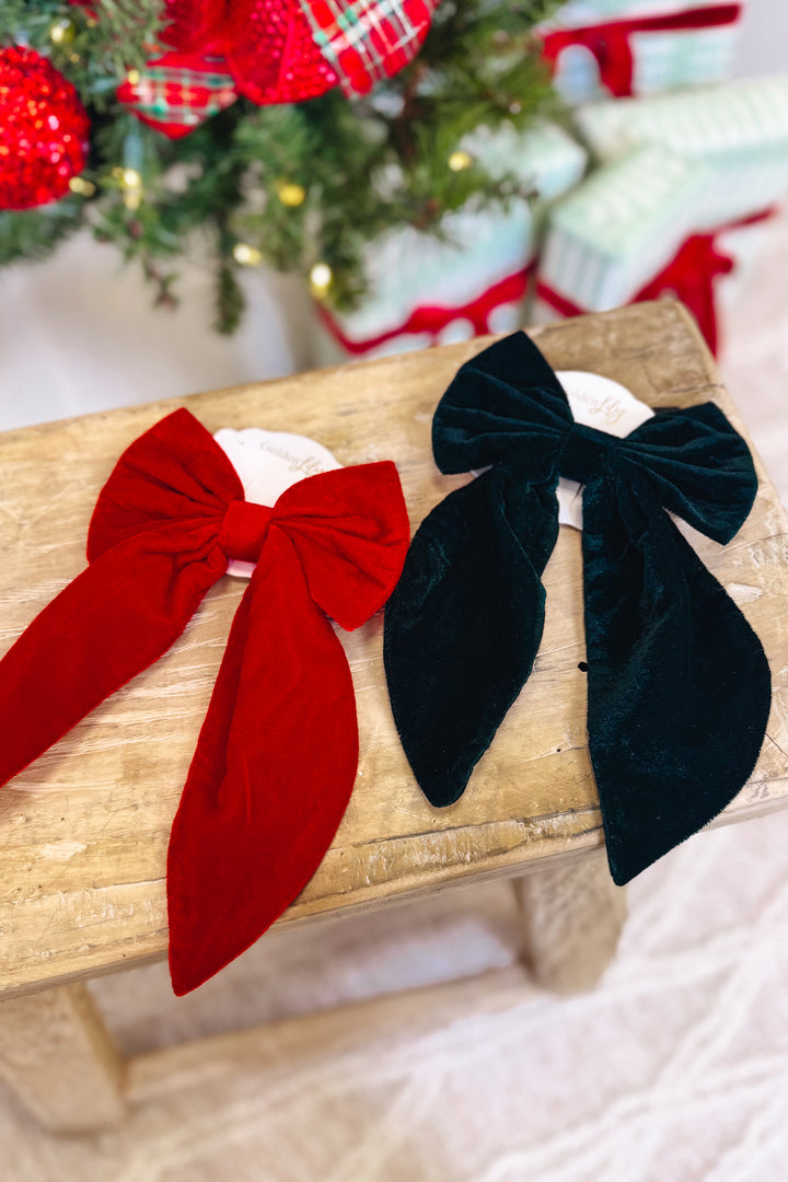 Jingle Babe Bows - 2 Colors