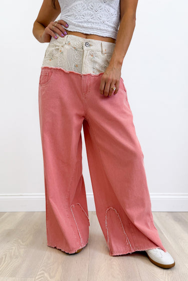Why Not You Floral Pants - 2 Colors!