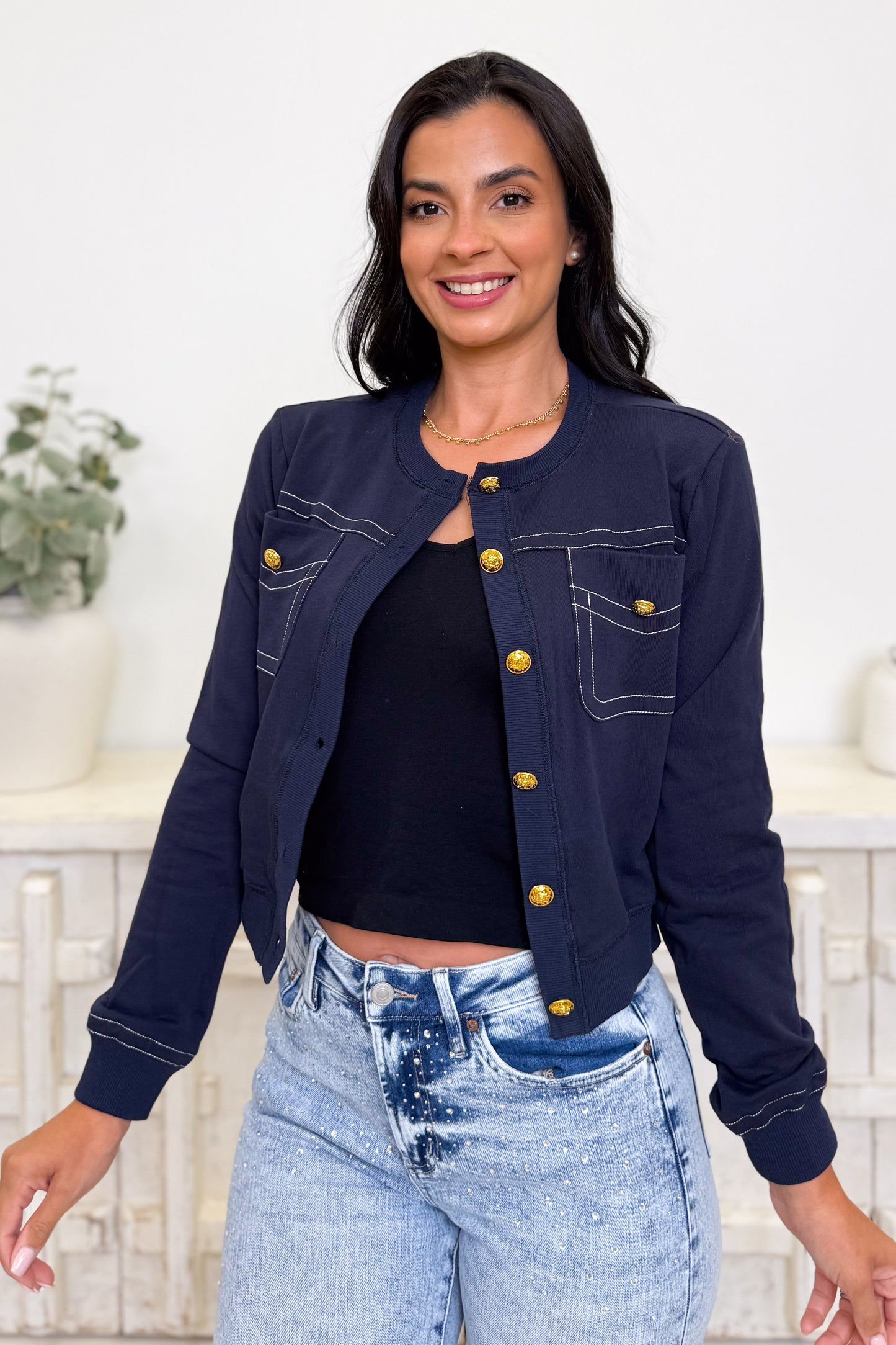 A Moment In Thyme Jacket - 2 Colors!