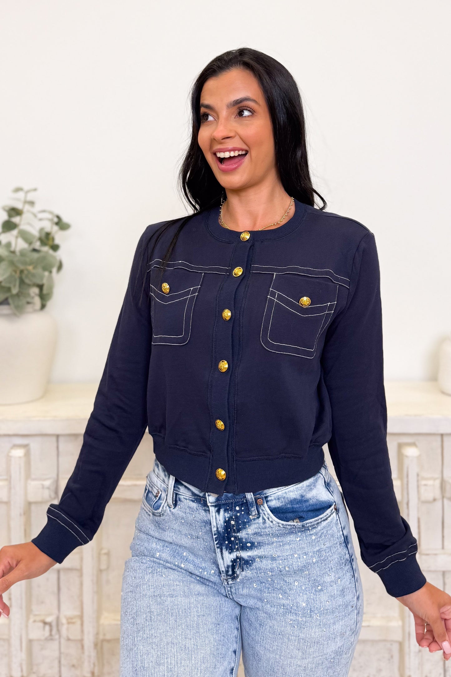 A Moment In Thyme Jacket - 2 Colors!