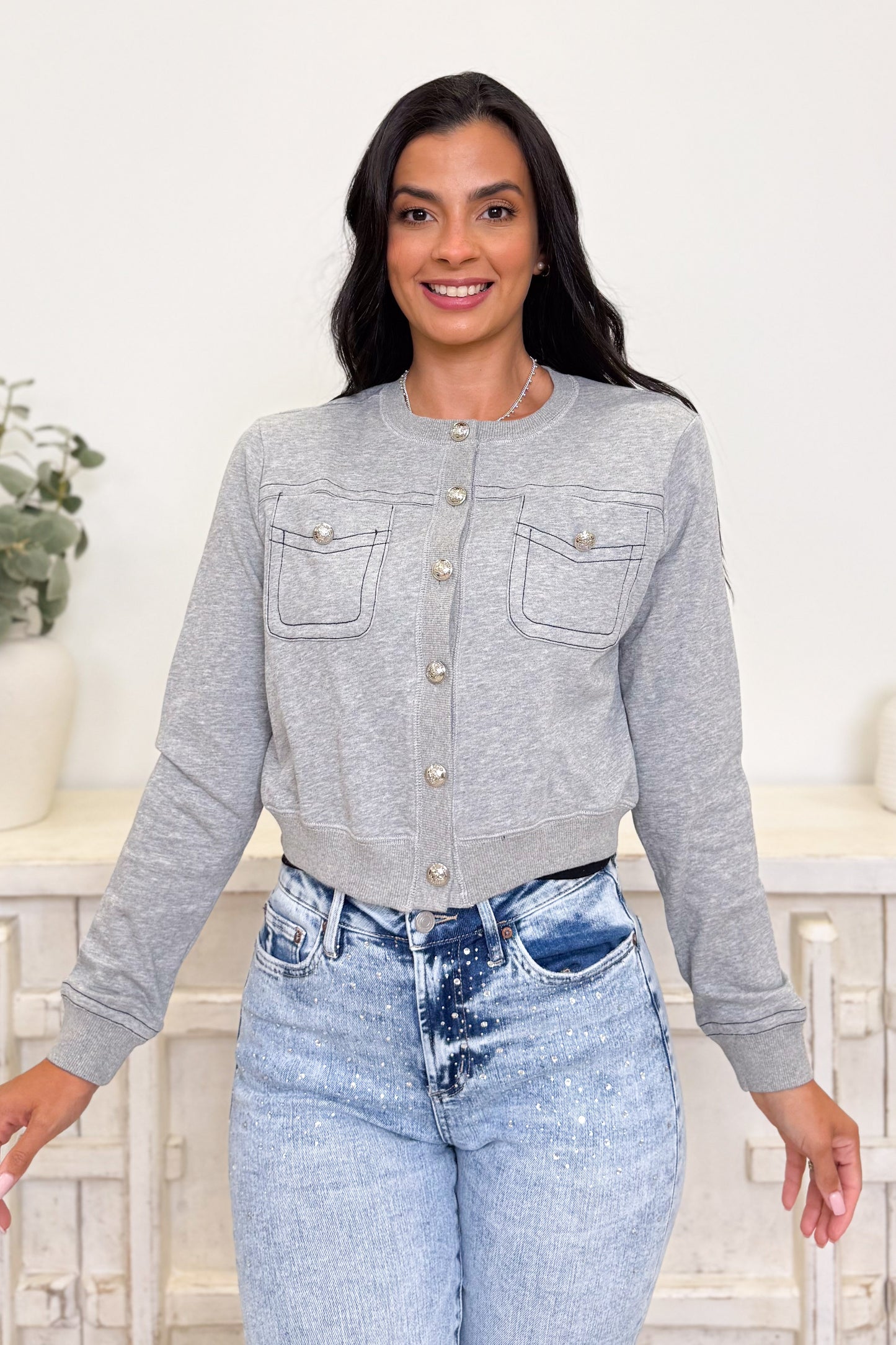 A Moment In Thyme Jacket - 2 Colors!