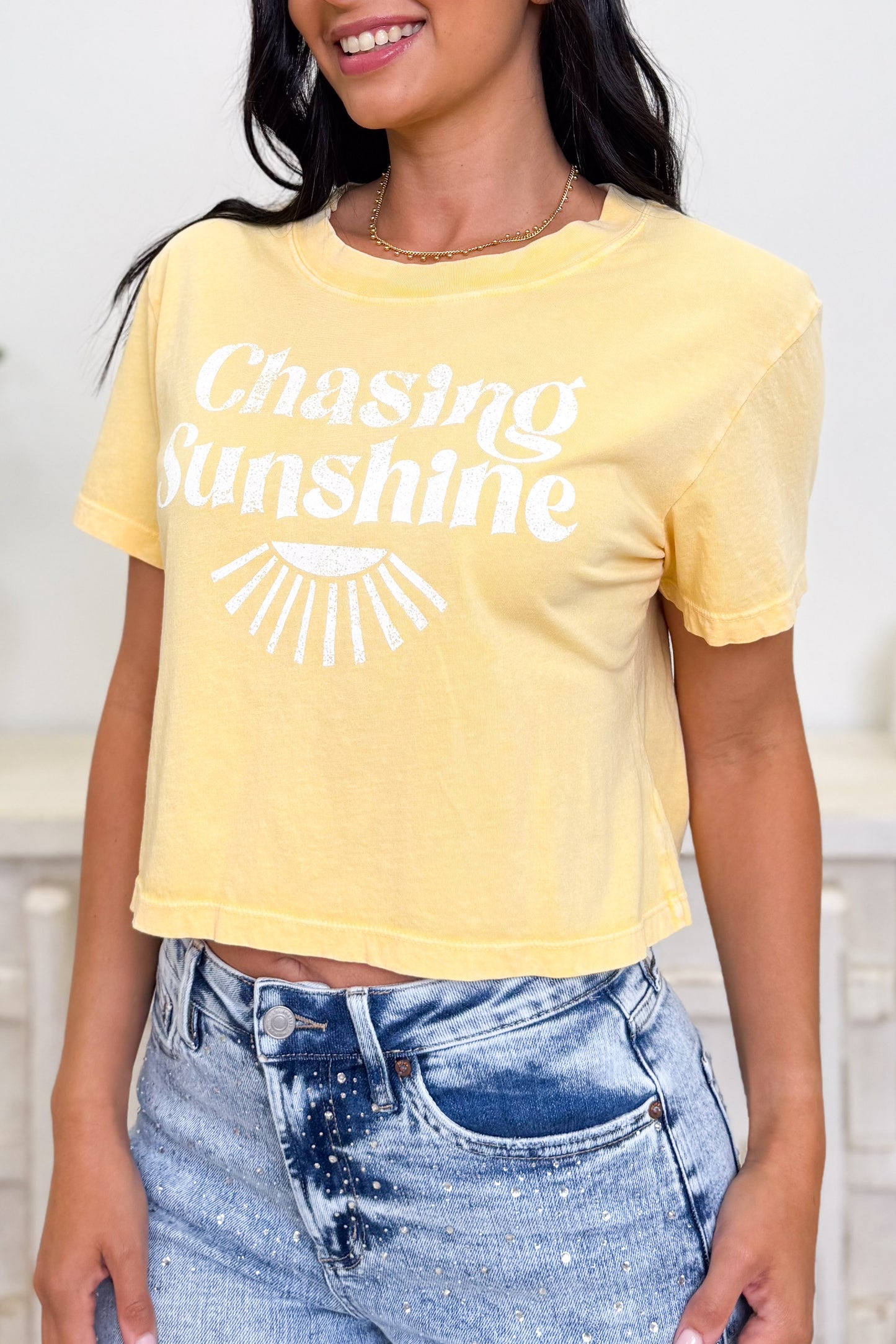 Chasing Sunshine Graphic Tee - 3 Colors!
