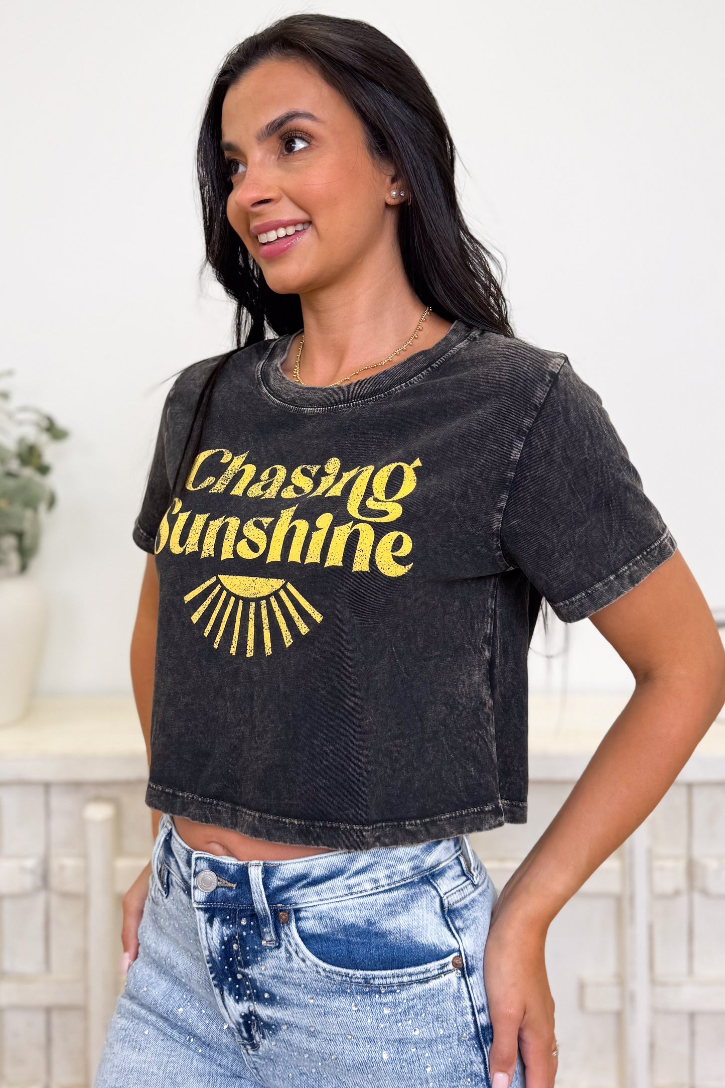 Chasing Sunshine Graphic Tee - 3 Colors!