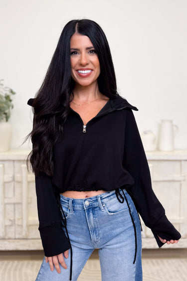 In Need Of You Quarter Zip Top - 3 Colors!