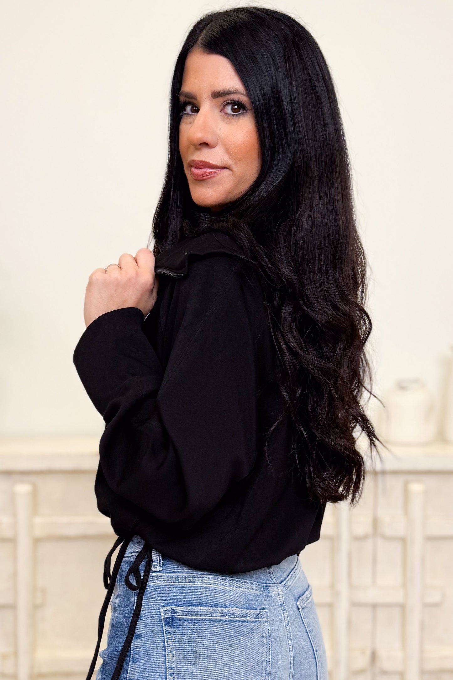 In Need Of You Quarter Zip Top - 3 Colors!