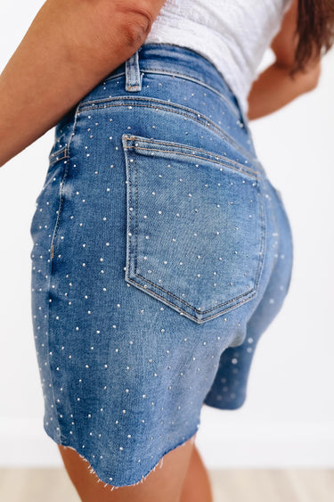Diamond Dust By Denim BAR - Denim Shorts - Medium