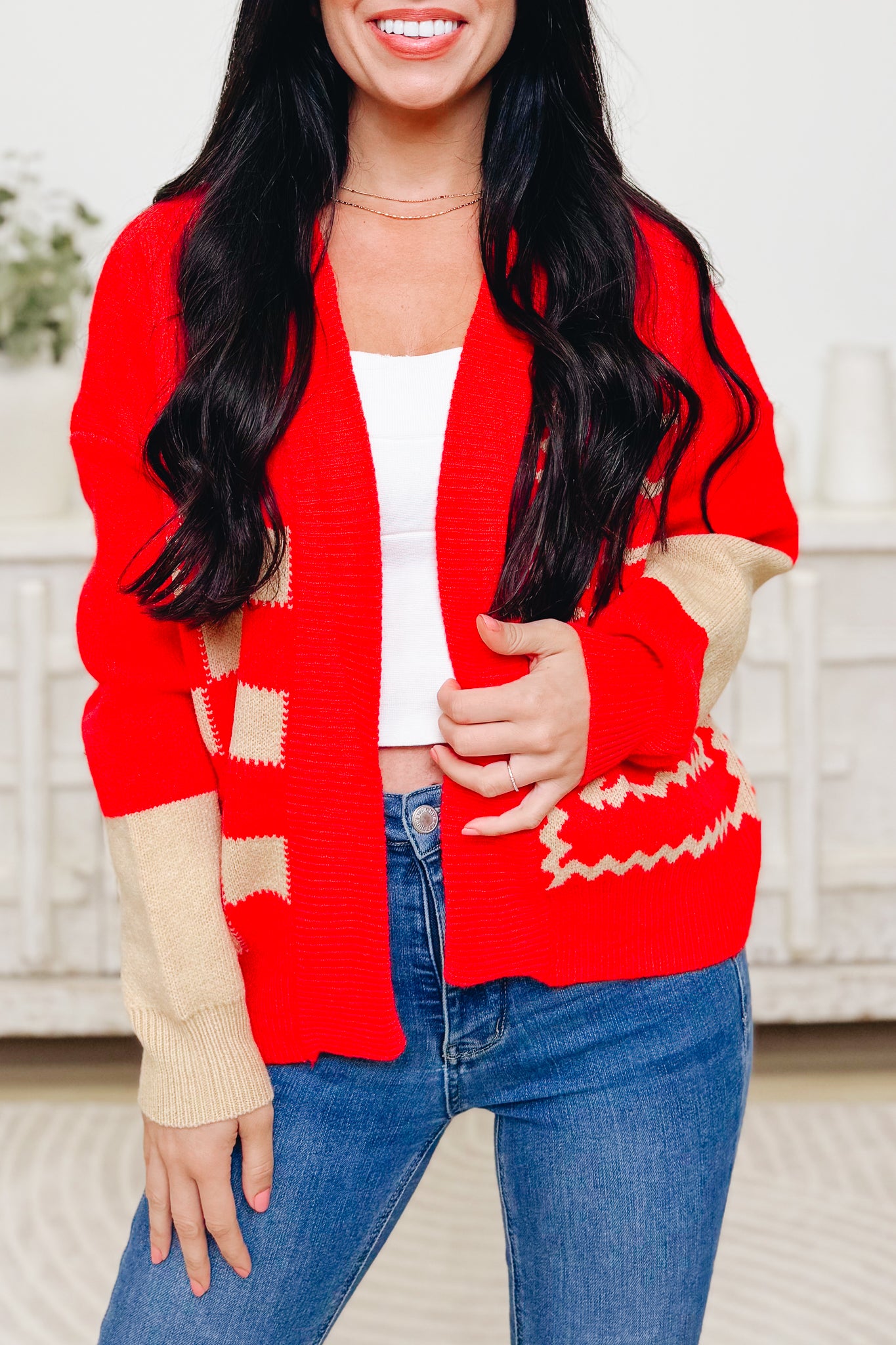Check Her Charm Cardigan -2 Colors!