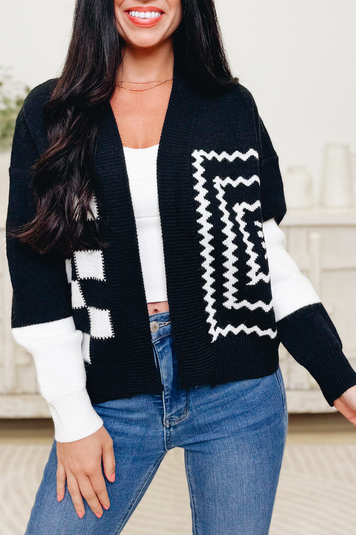 Check Her Charm Cardigan -2 Colors!