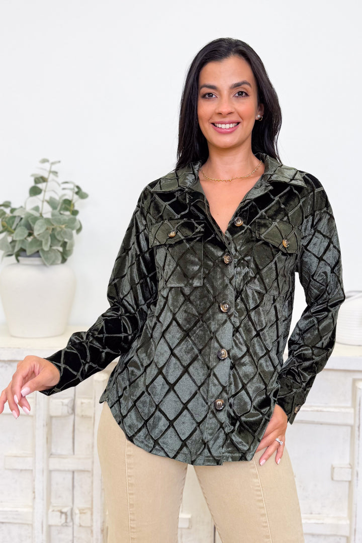 Something Like That Shacket - 2 Colors!