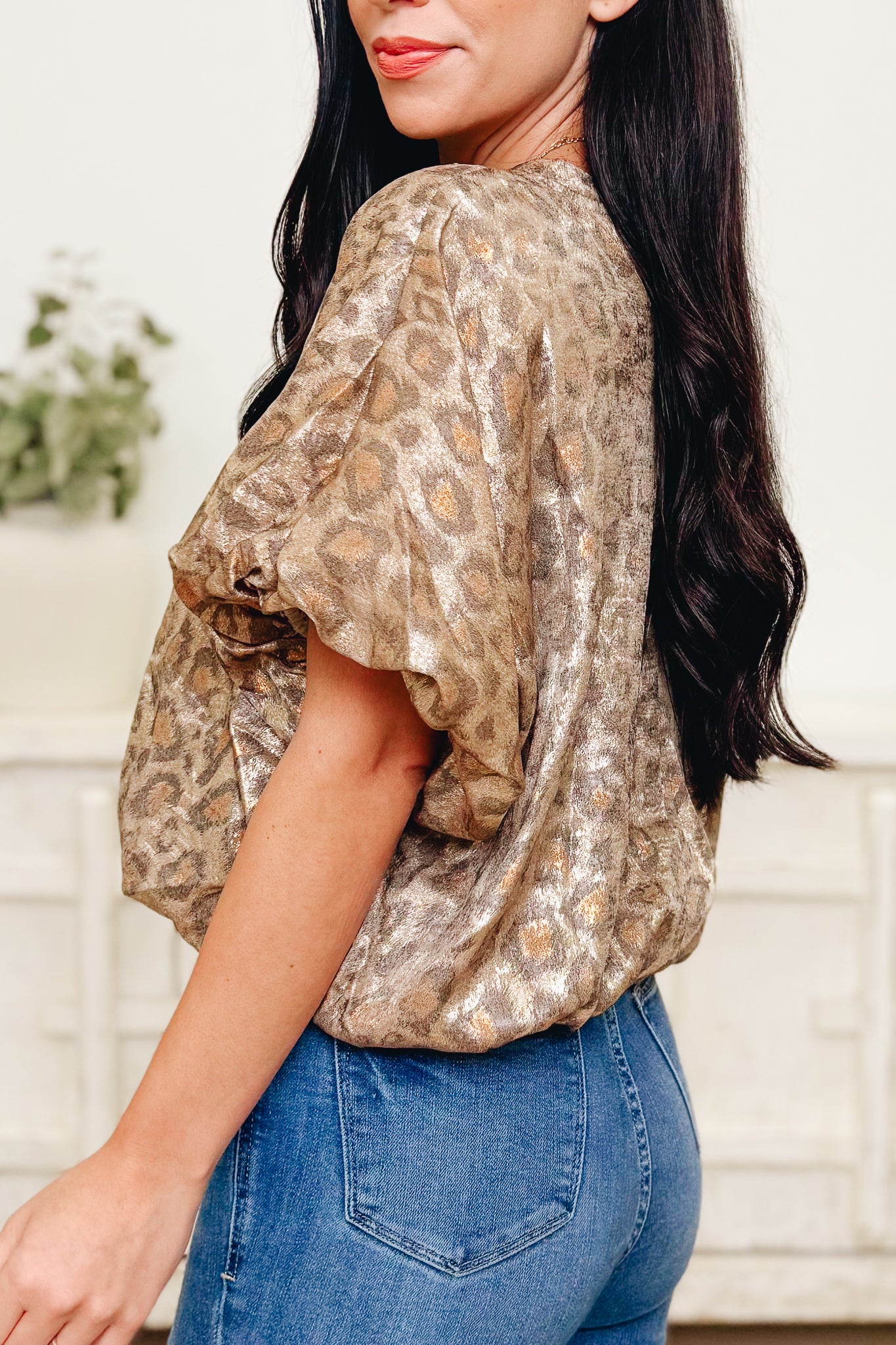 On The Go Leopard Top