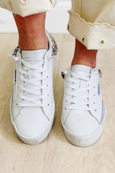 Vintage Havana Premium Sneakers - White Grey