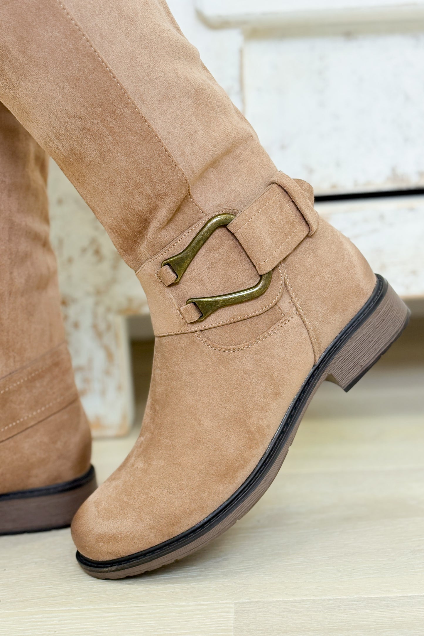 Barcelona Boots - Taupe
