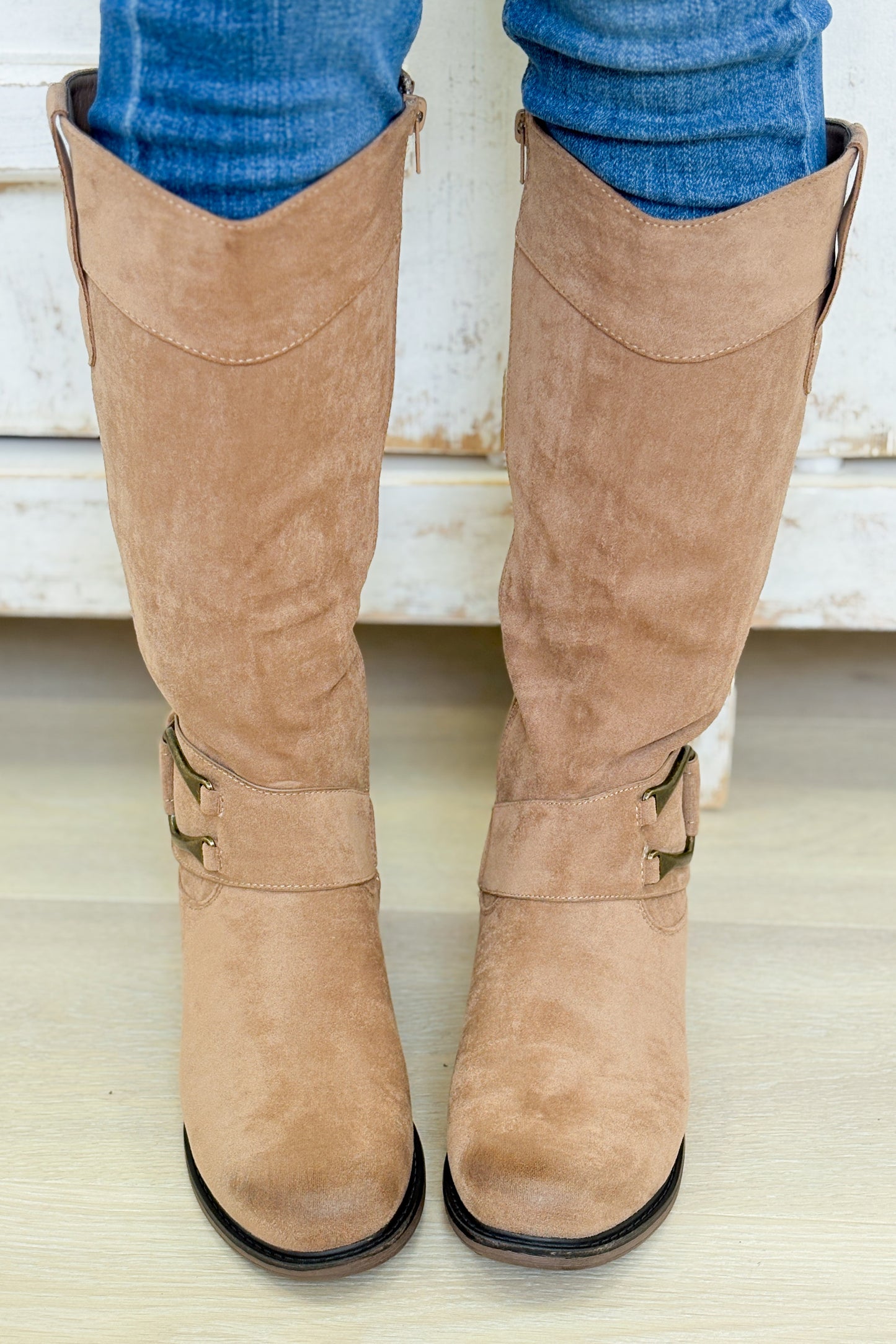 Barcelona Boots - Taupe